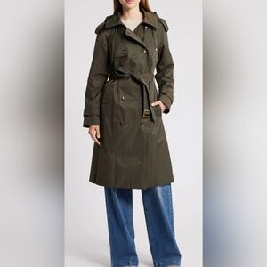 Women's Towne By London Fog Trench Coat